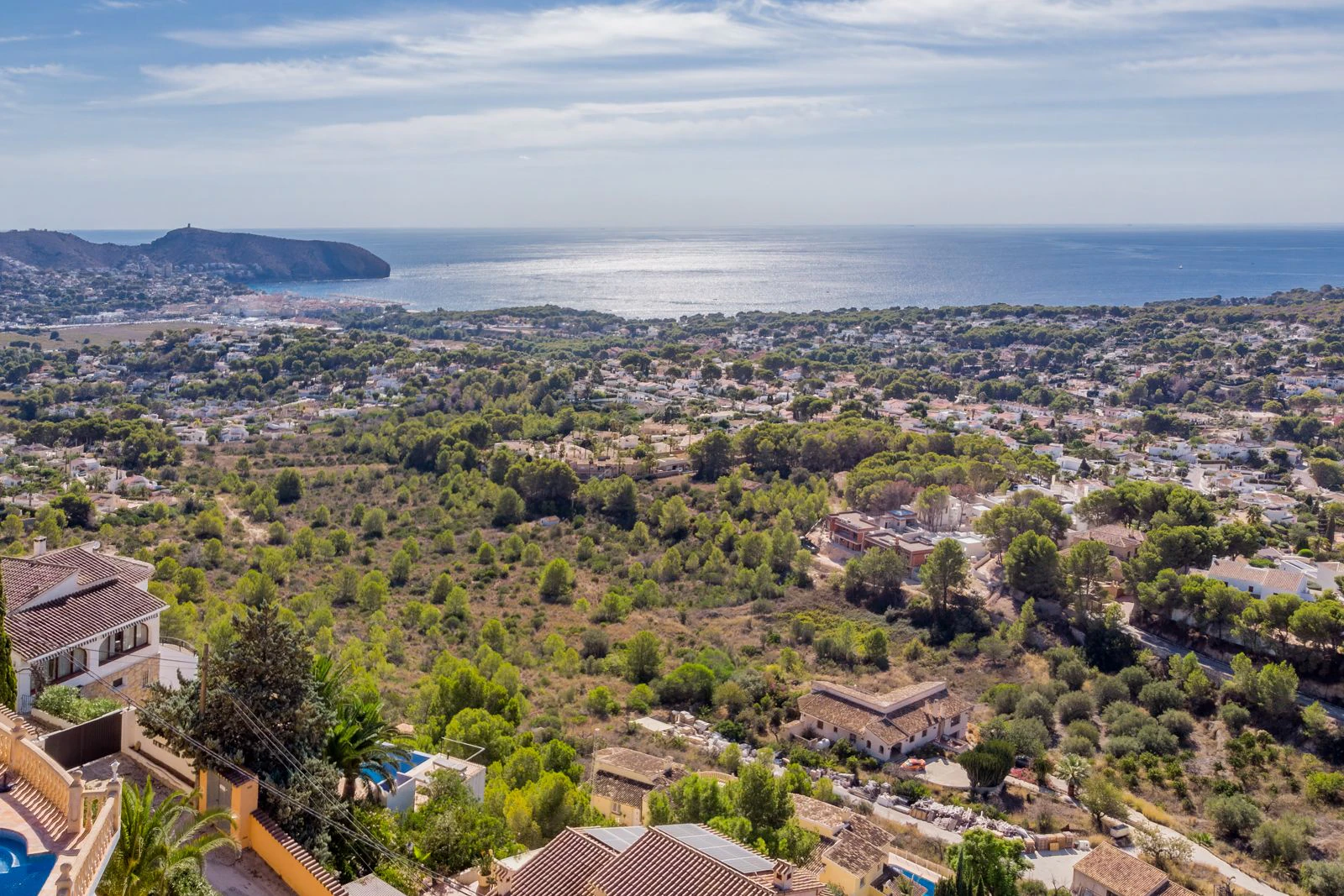 Villa de 3 dormitorios y espectaculares vistas al mar a la venta en Benimeit - Moraira, Costa Blanca