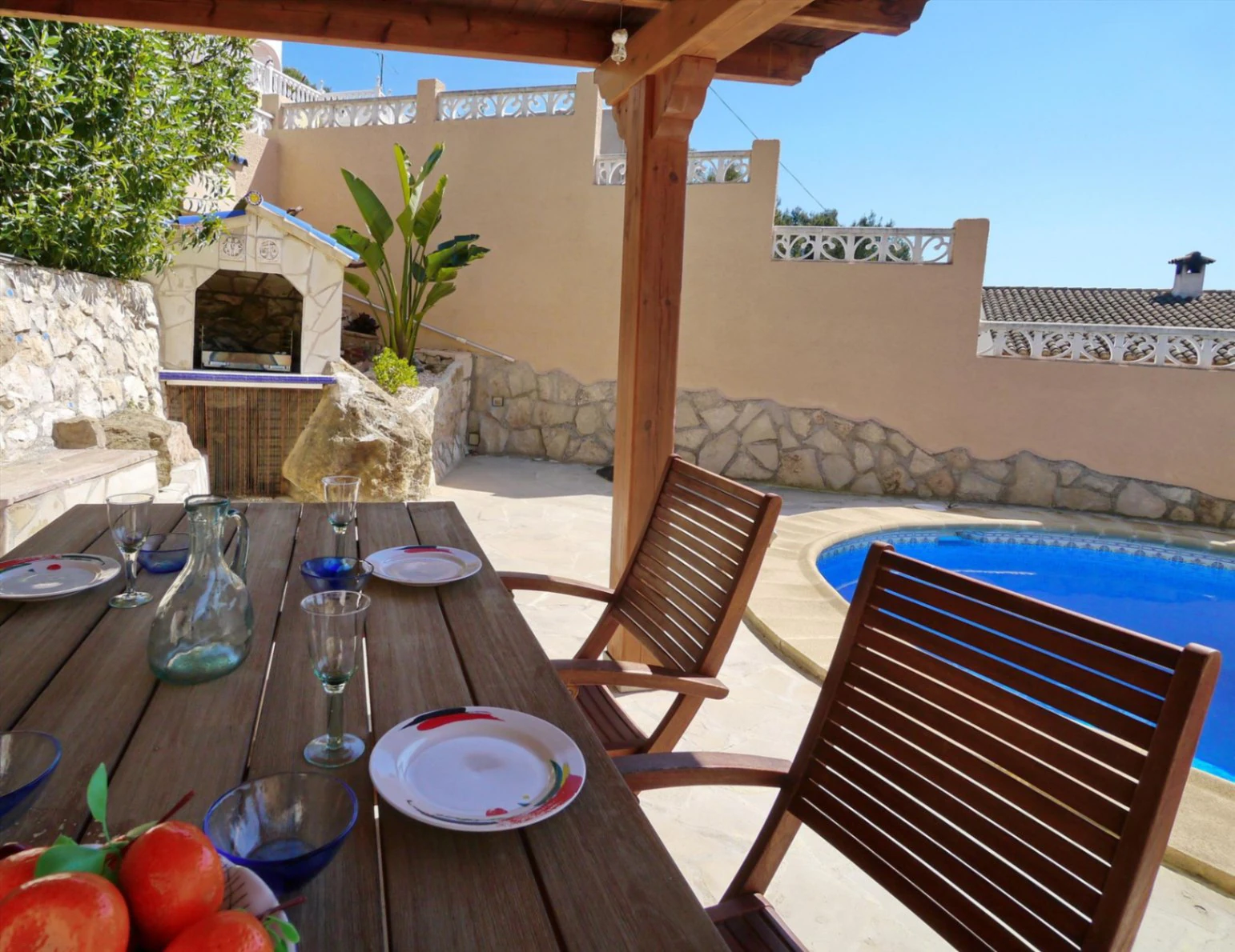 Villa Chalet Independiente en venta con 3 habitaciones en Benissa