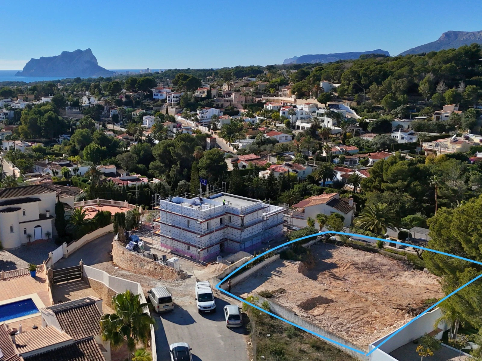Parcela en venta en Benissa