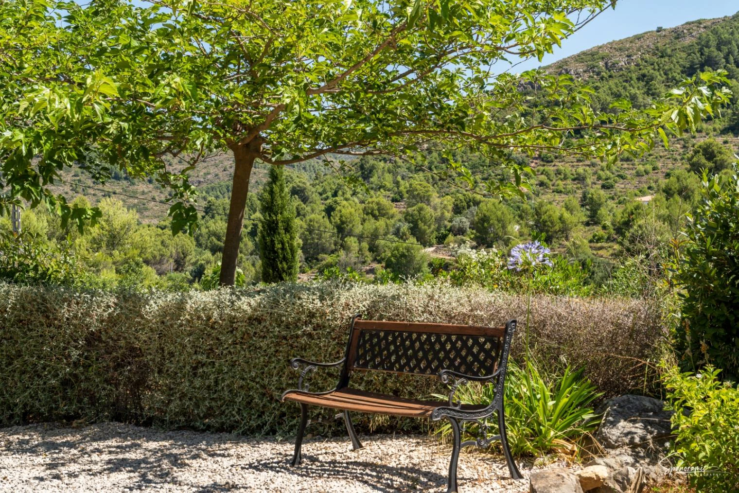 Amplia villa con carácter, piscina y hermoso jardín en Llíber – en el corazón del Valle de Jalón