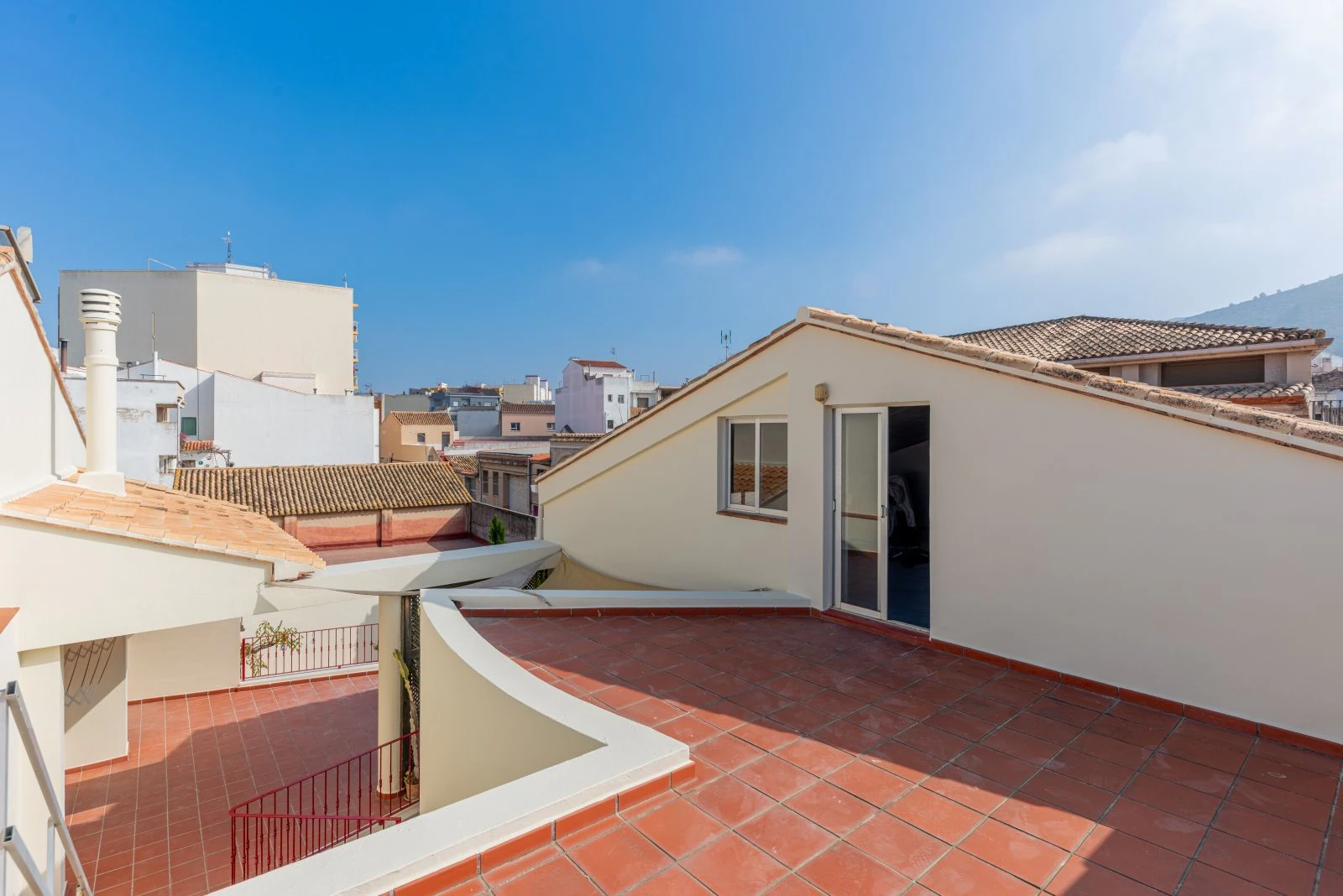 Spectacular village house with a large patio, barbecue, and garage.
