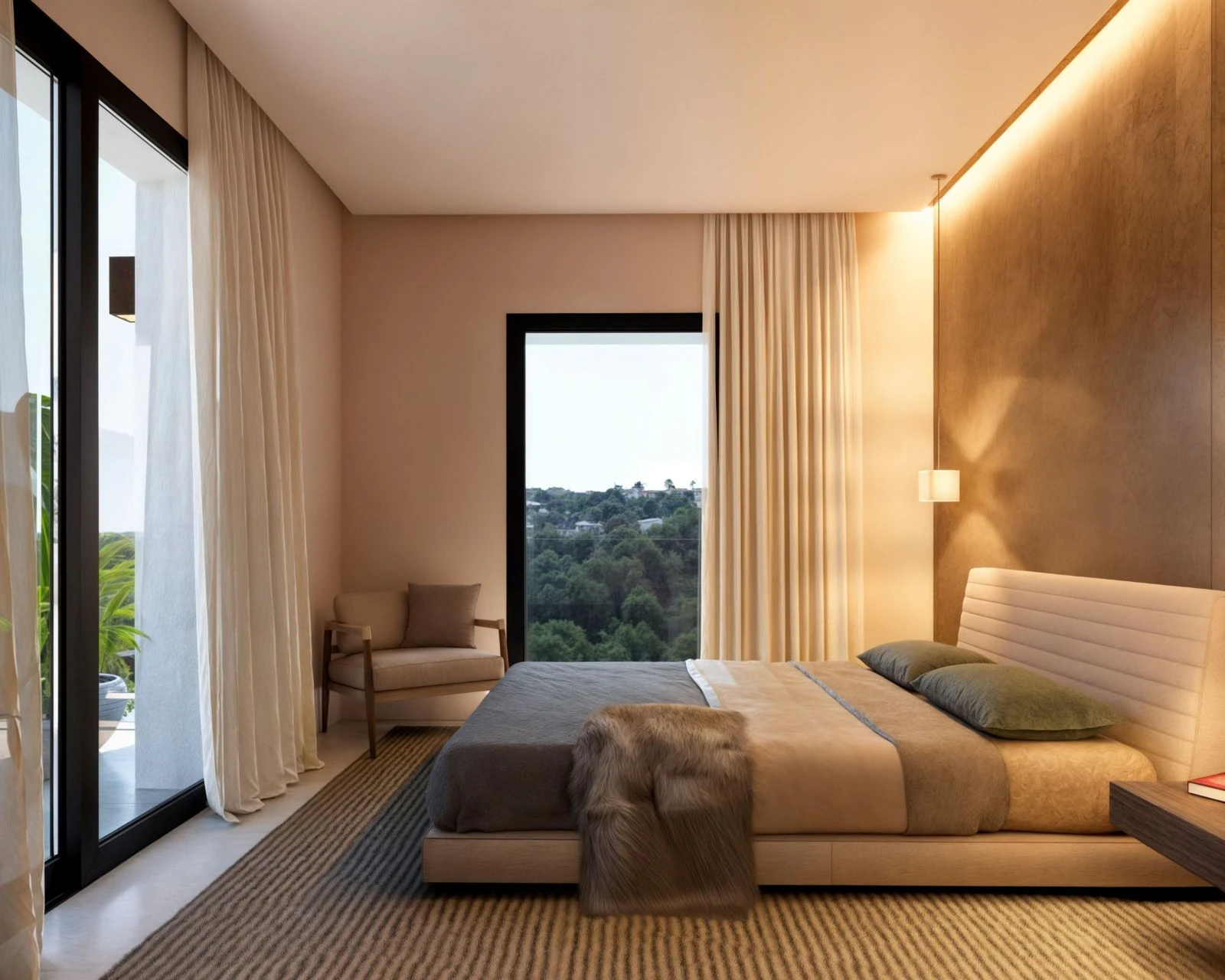 Obra nueva en Benitachell, de estilo moderno y minimalista