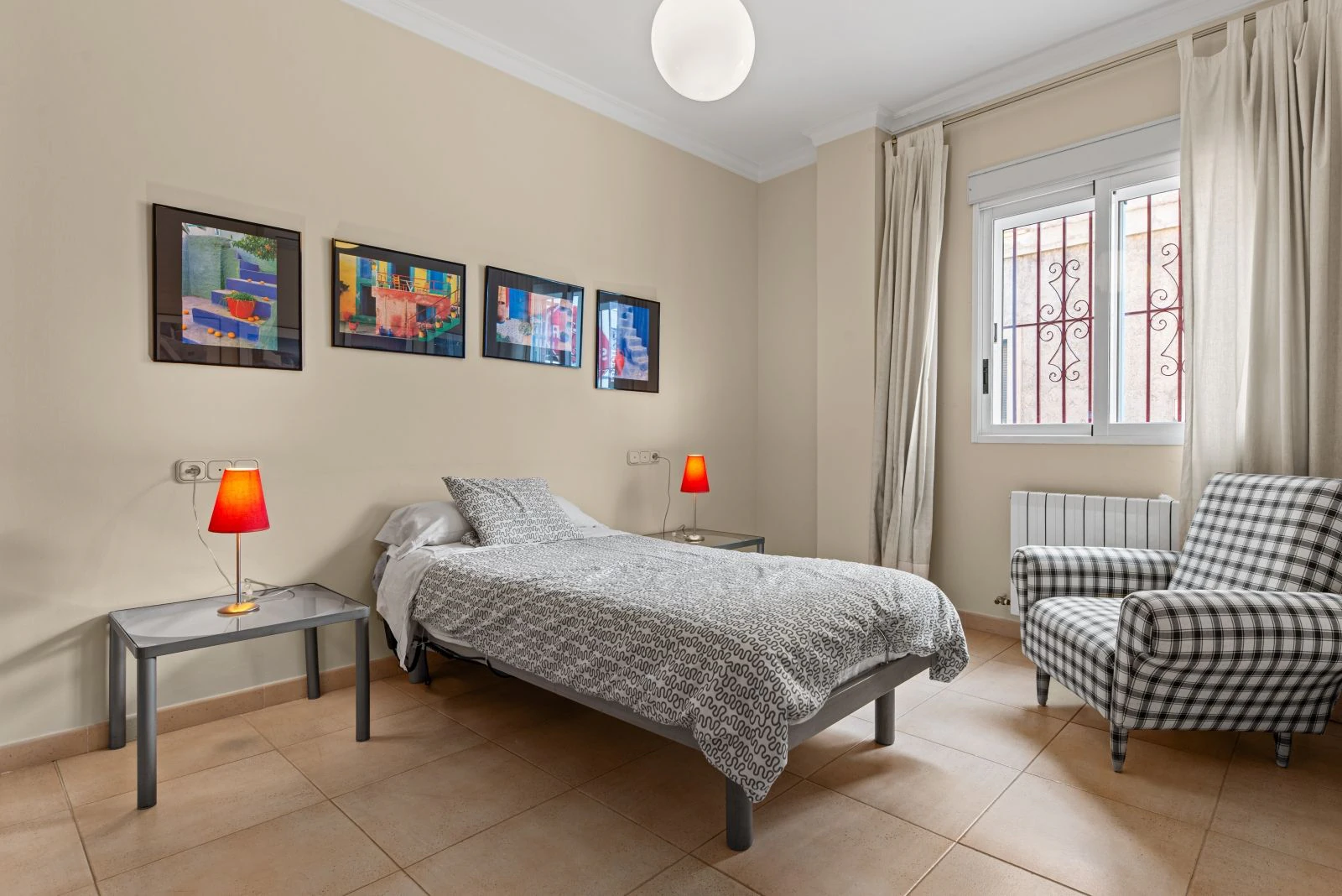 Spectacular village house with a large patio, barbecue, and garage.