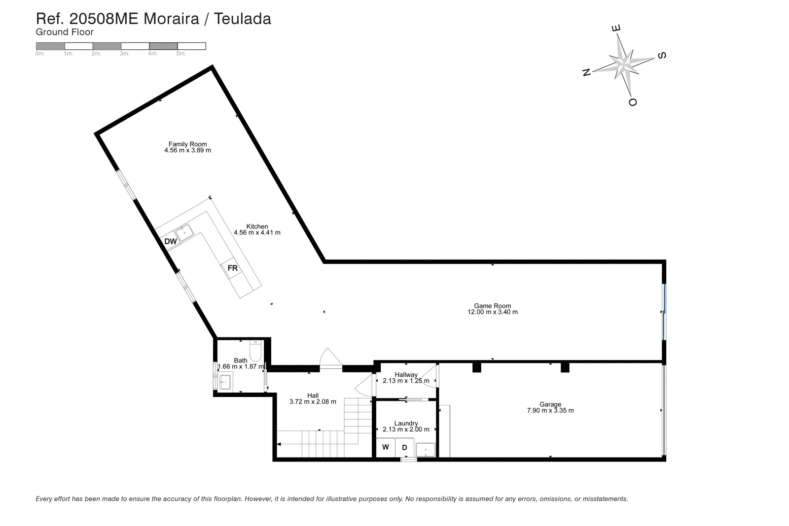 Impresionante villa moderna con 5 dormitorios y espacioso garaje
