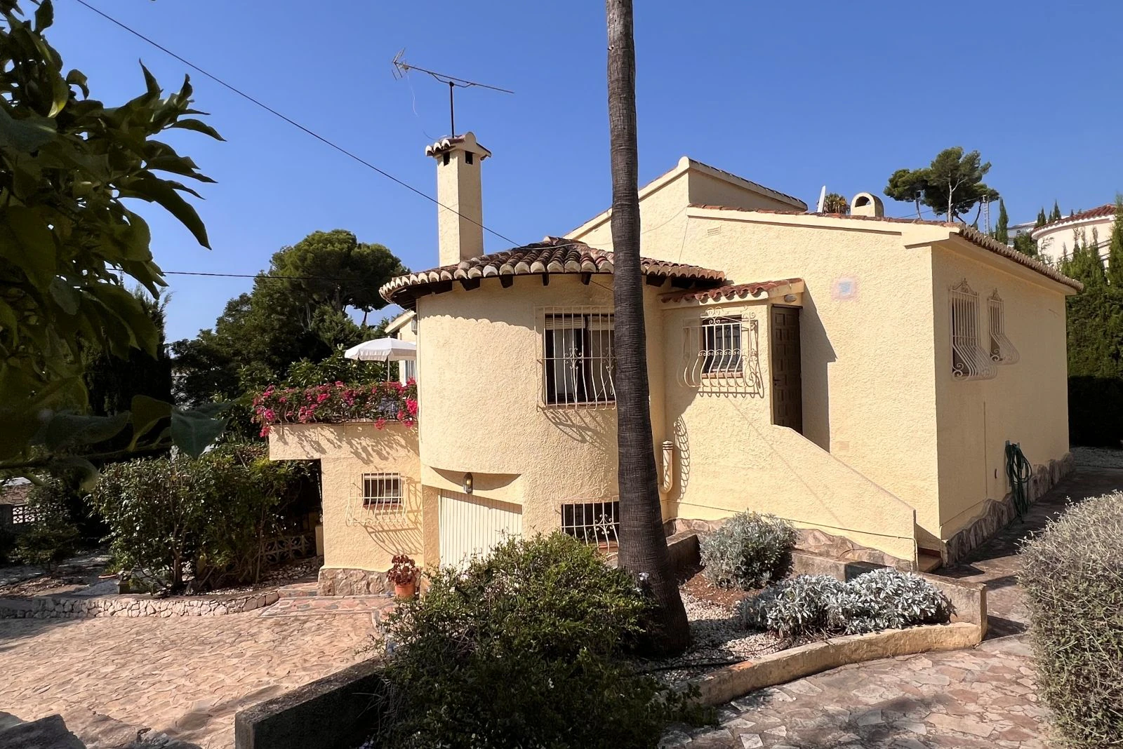 Villa tradicional mediterránea en Moraira