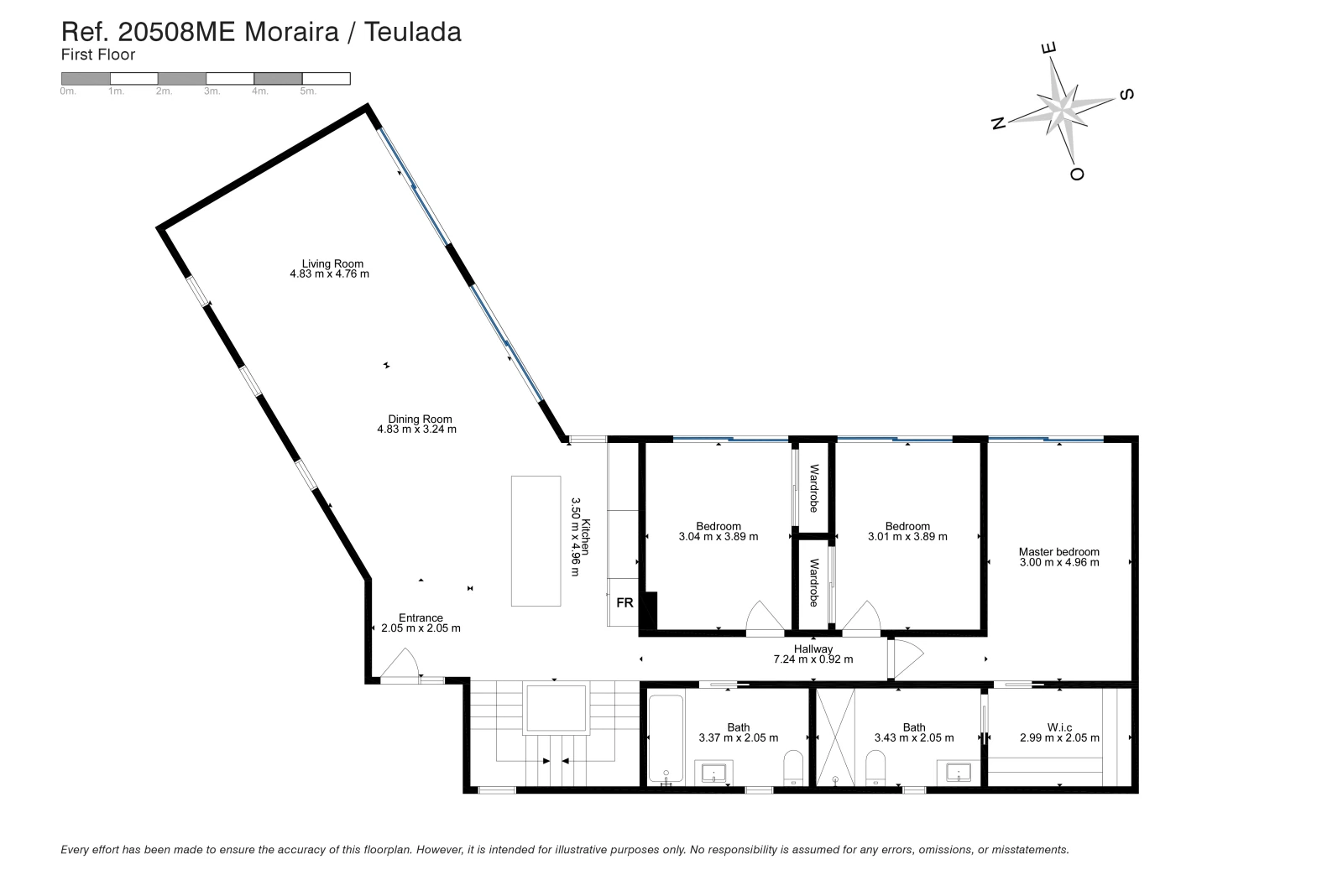 Impresionante villa moderna con 5 dormitorios y espacioso garaje