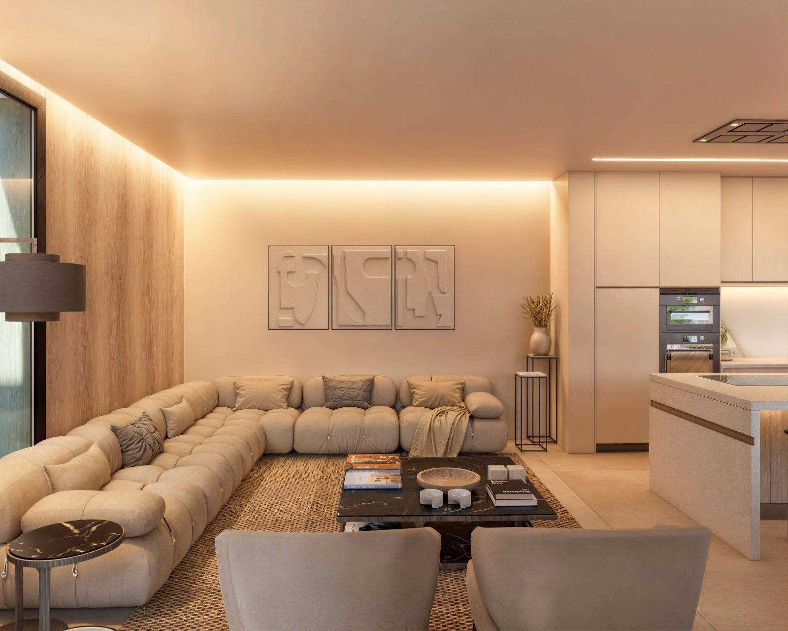 Obra nueva en Benitachell, de estilo moderno y minimalista