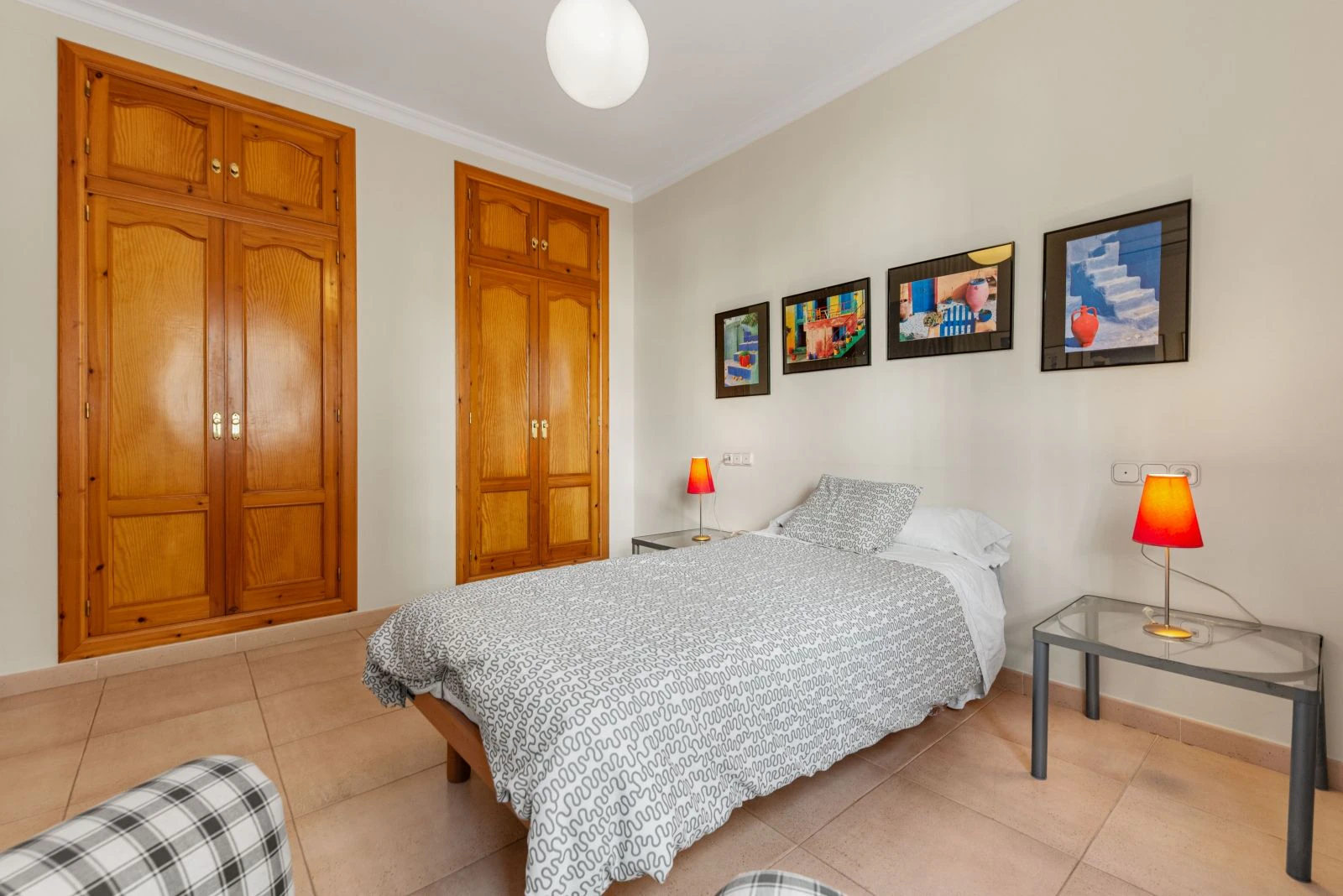 Spectacular village house with a large patio, barbecue, and garage.