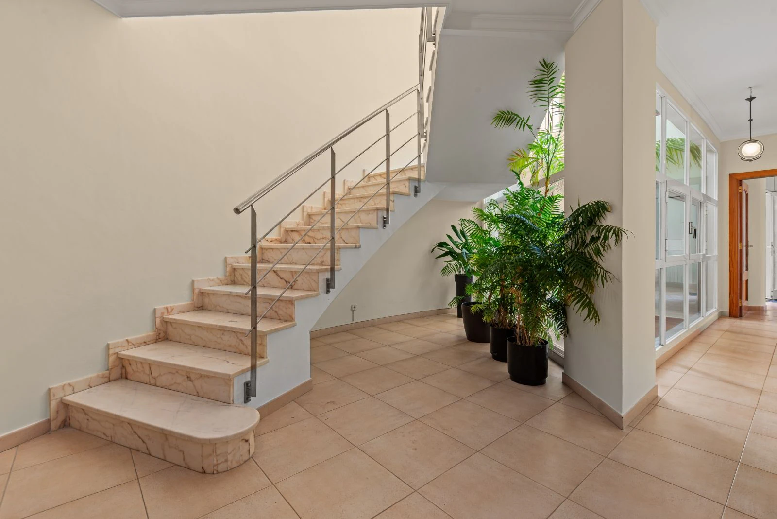 Spectacular village house with a large patio, barbecue, and garage.