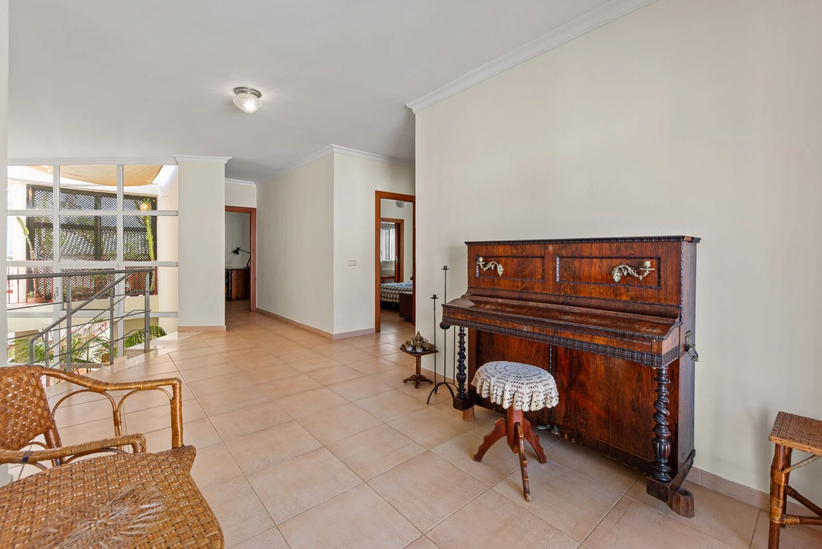 Spectacular village house with a large patio, barbecue, and garage.
