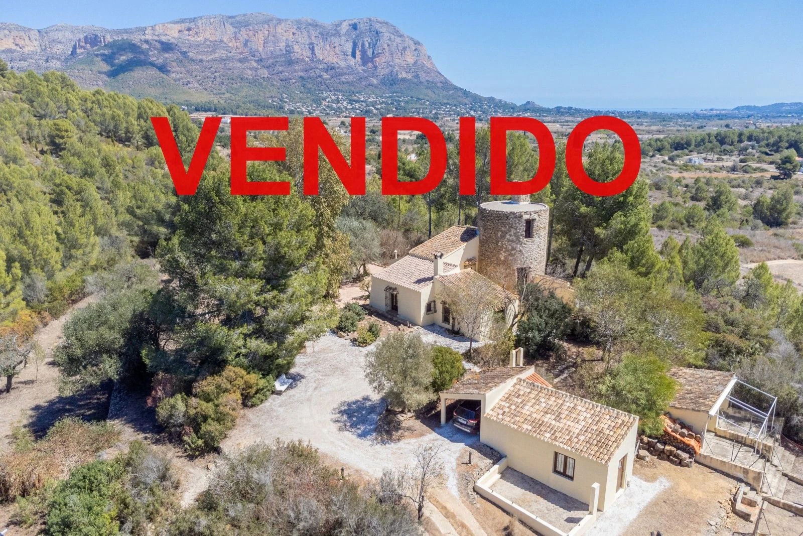 Finca única en un antiguo molino
