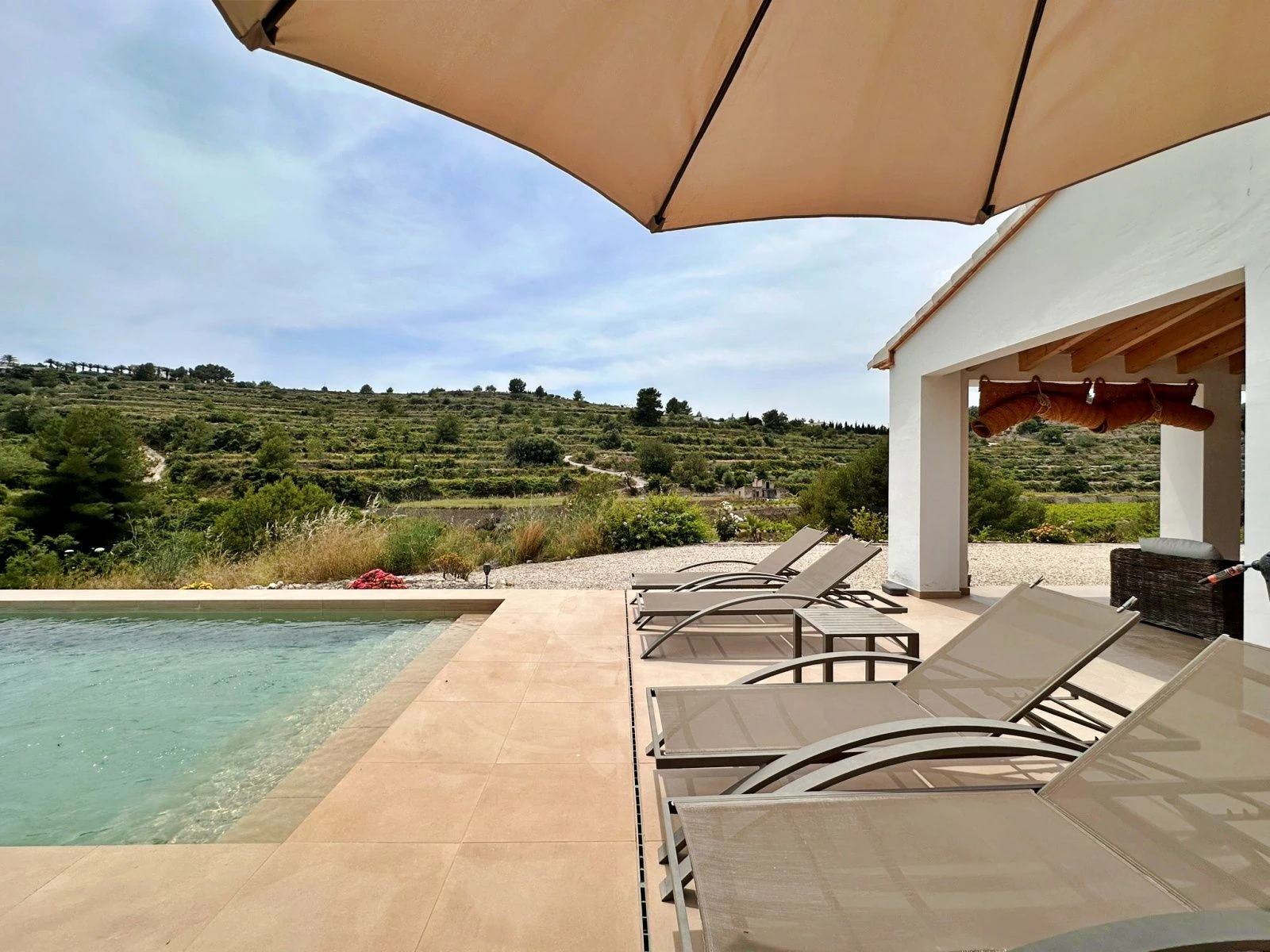 Moderna finca/villa off-grid con piscina y total privacidad en Benissa.