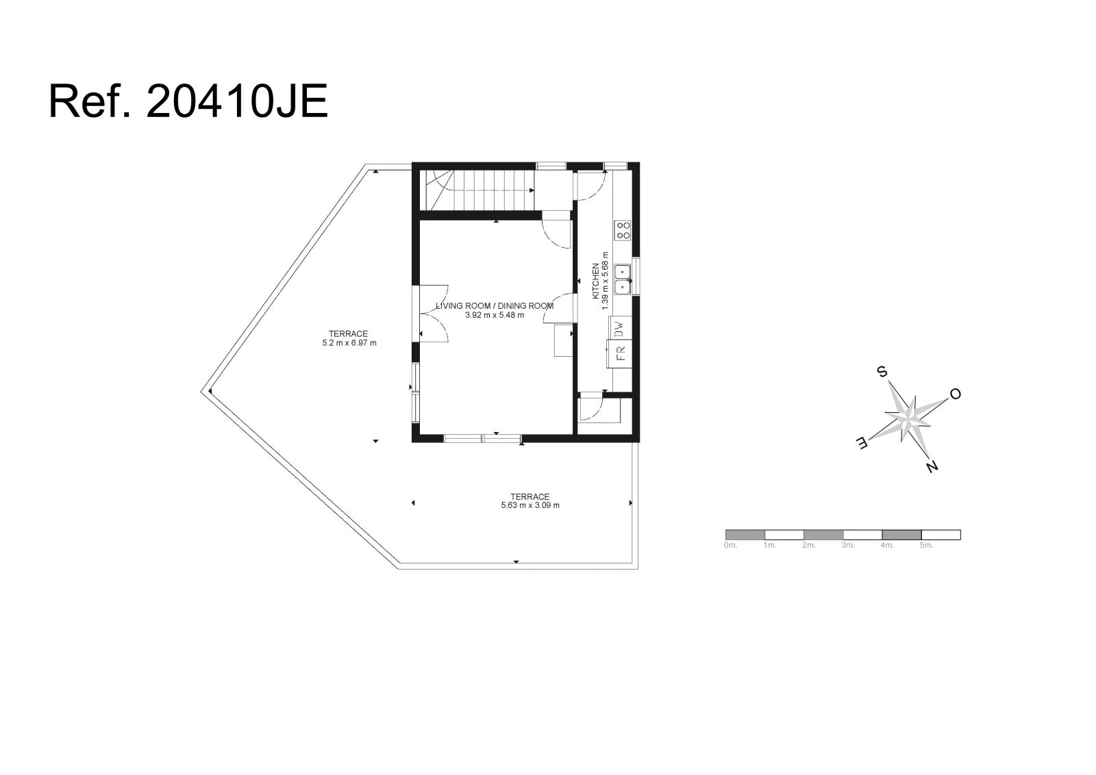Parcela de 2734 m2 con vistas al mar