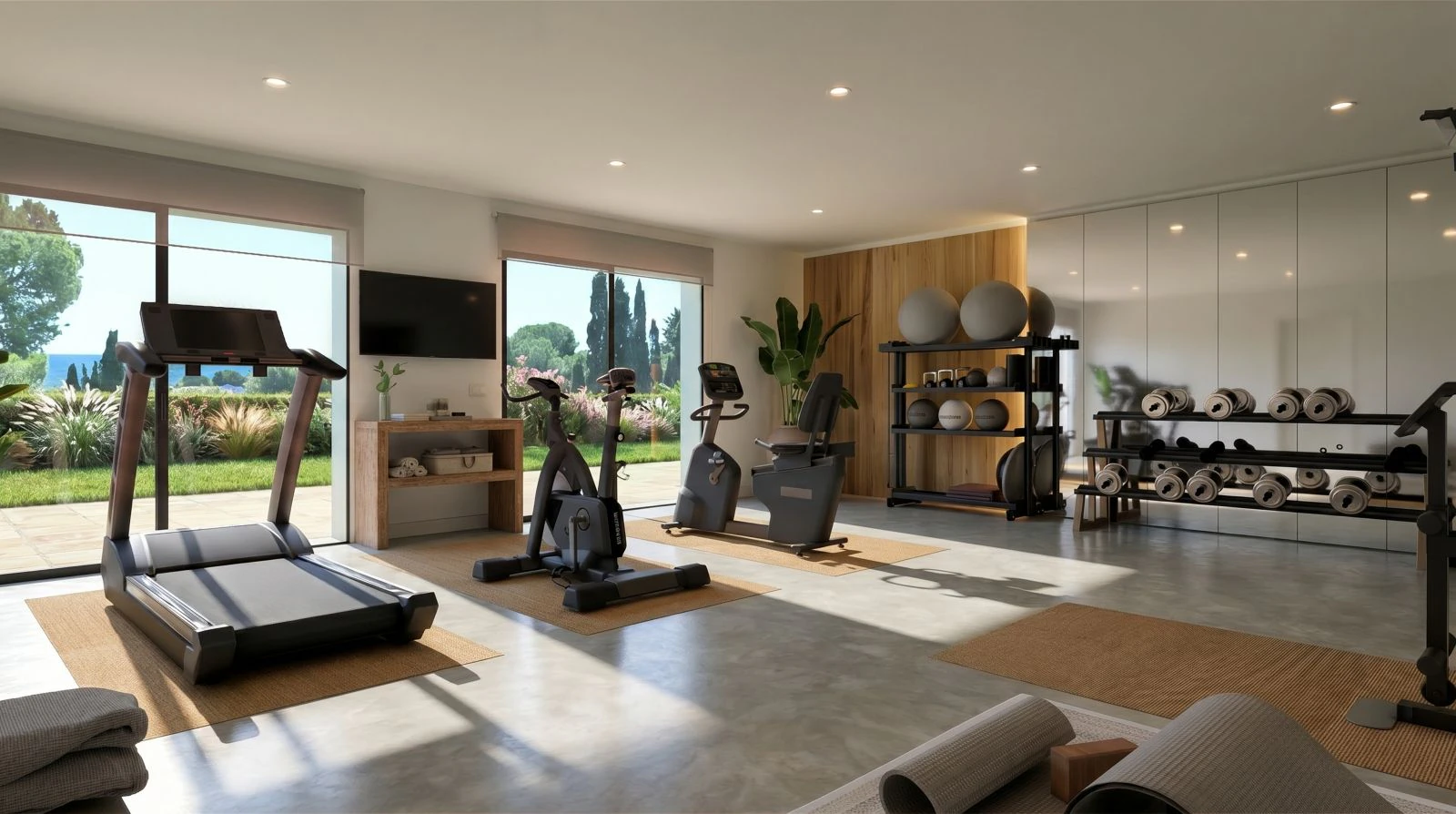 Exclusive modern mediterranean Ibiza-style villa just 100 metres from the beach