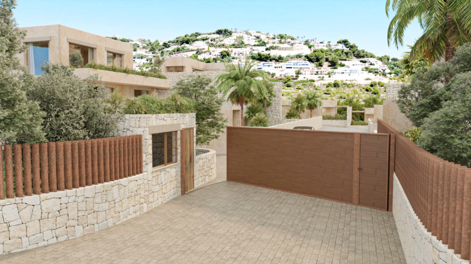 Lujosa Villa Pareada en Venta en Moraira