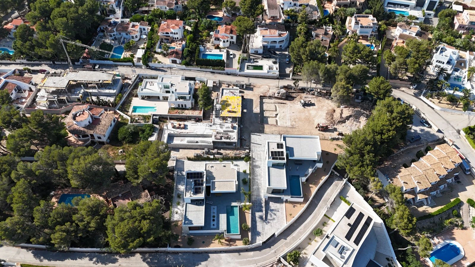 Nuevo proyecto de lujo en Moraira, de estilo moderno y minimalista
