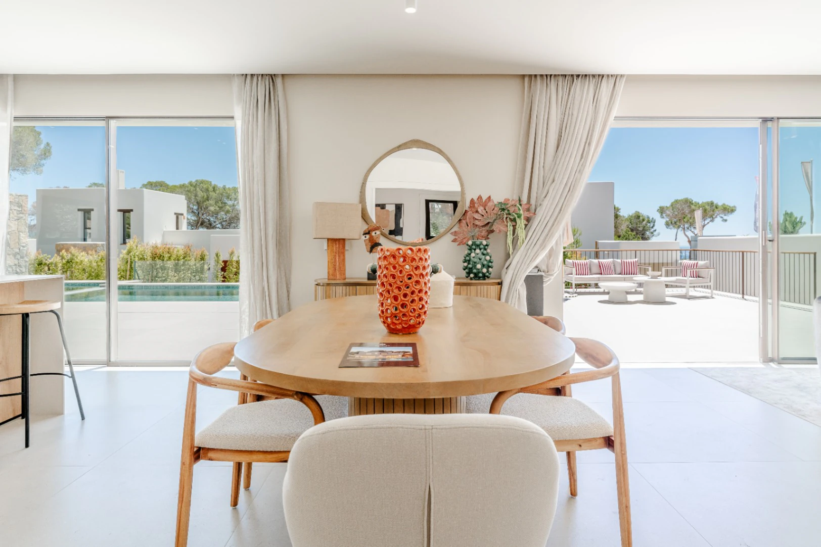 Luxury semi-detached villa for sale in Moraira