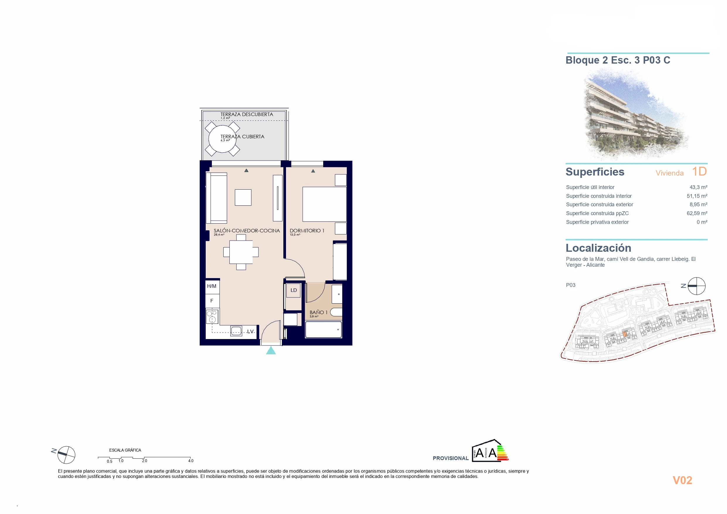 Apartamentos de lujo en El Verger en la Costa Blanca