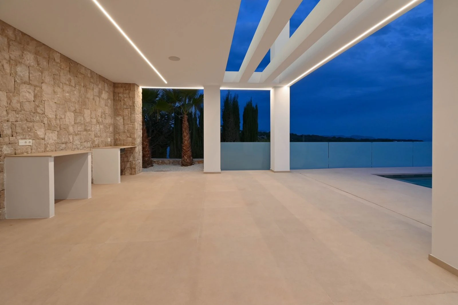 Villa de obra nueva en Benissa con impresionantes vistas al mar