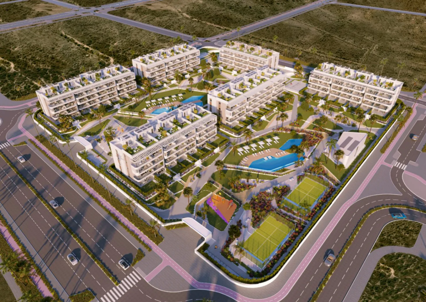 Appartement à vendre de 2 chambres à La Hoya, Torrevieja