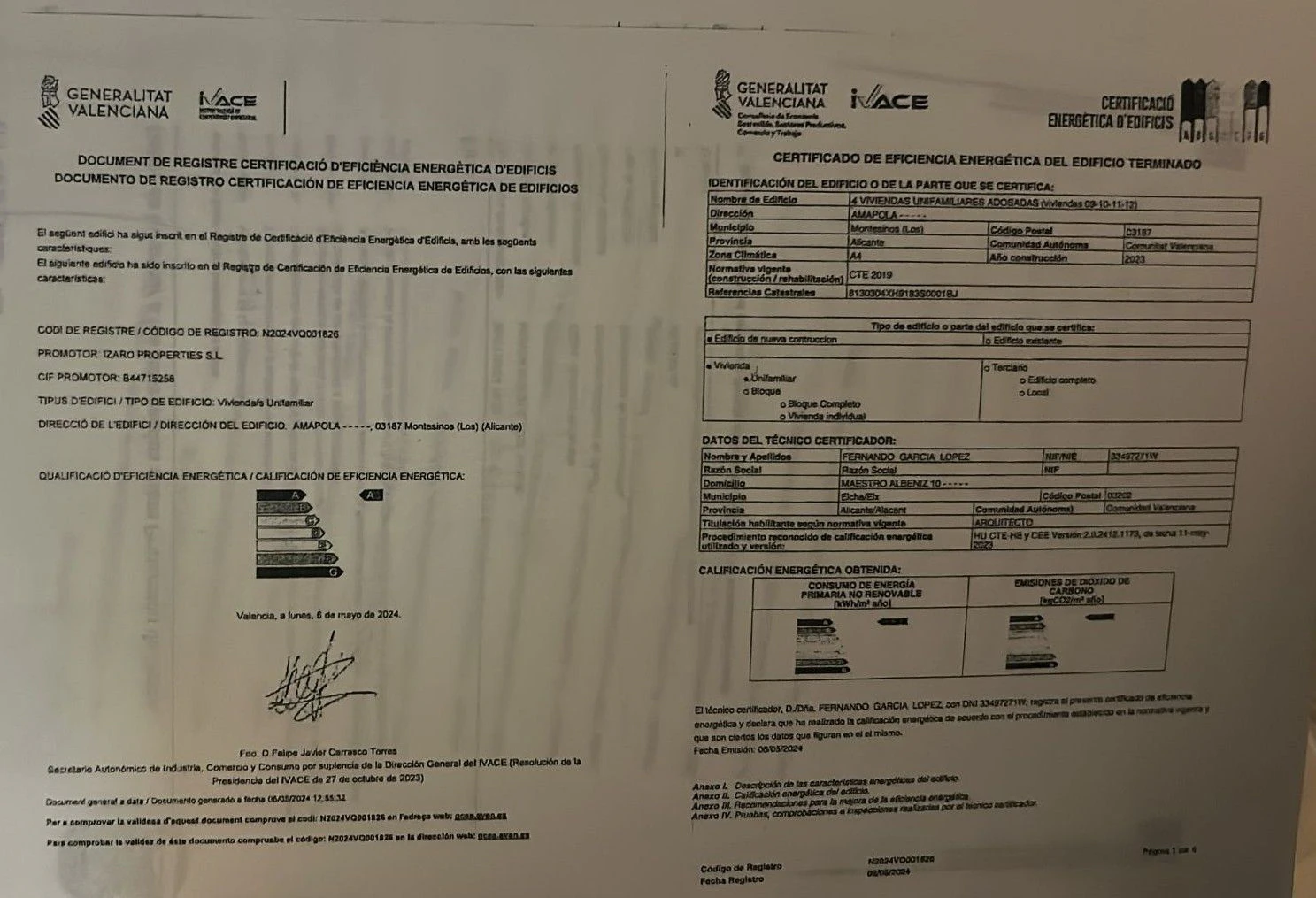Propiedad en Venta en Los Montesinos