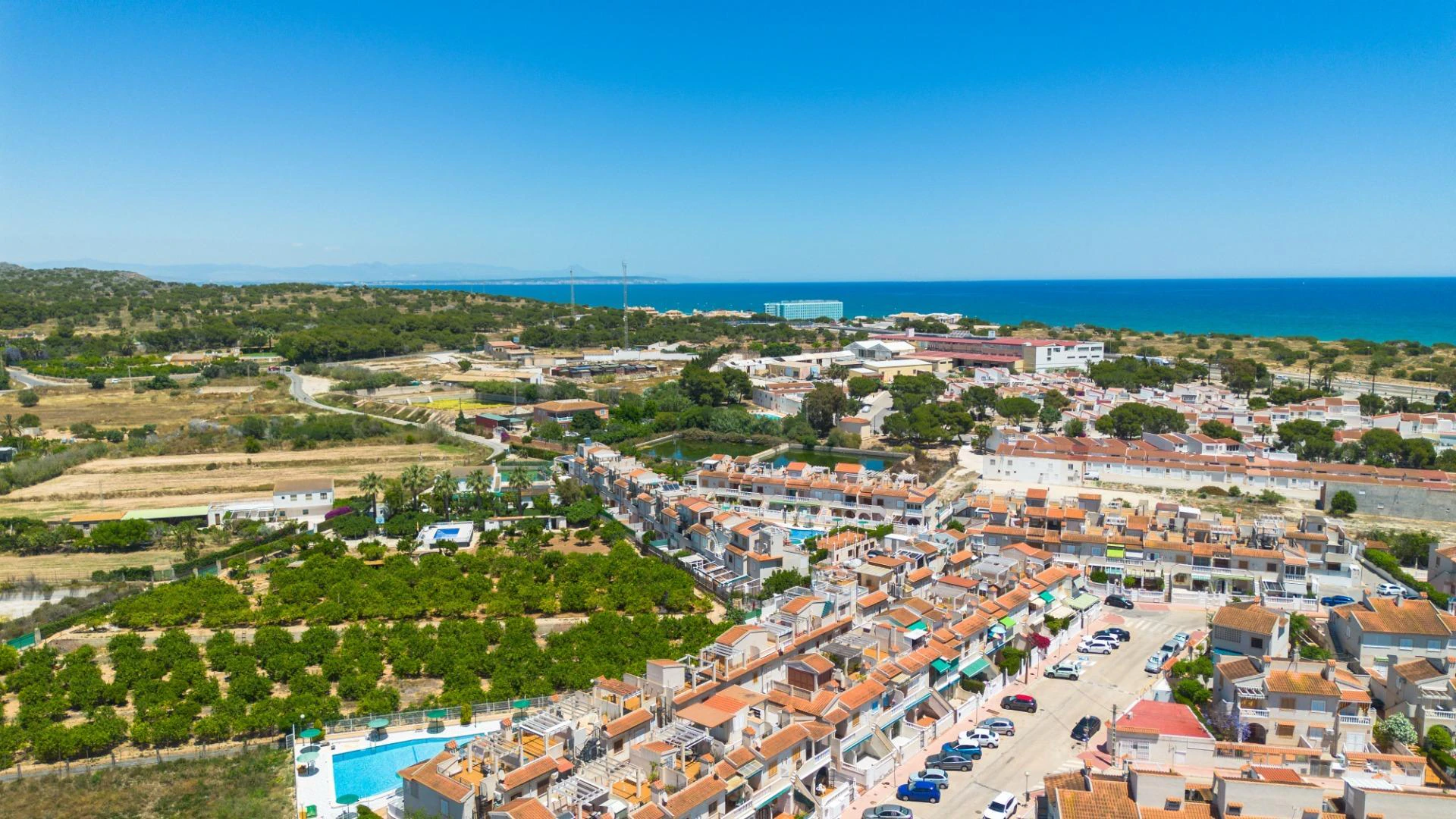 Bungalow de 2 dormitorios con solárium en El Moncayo
