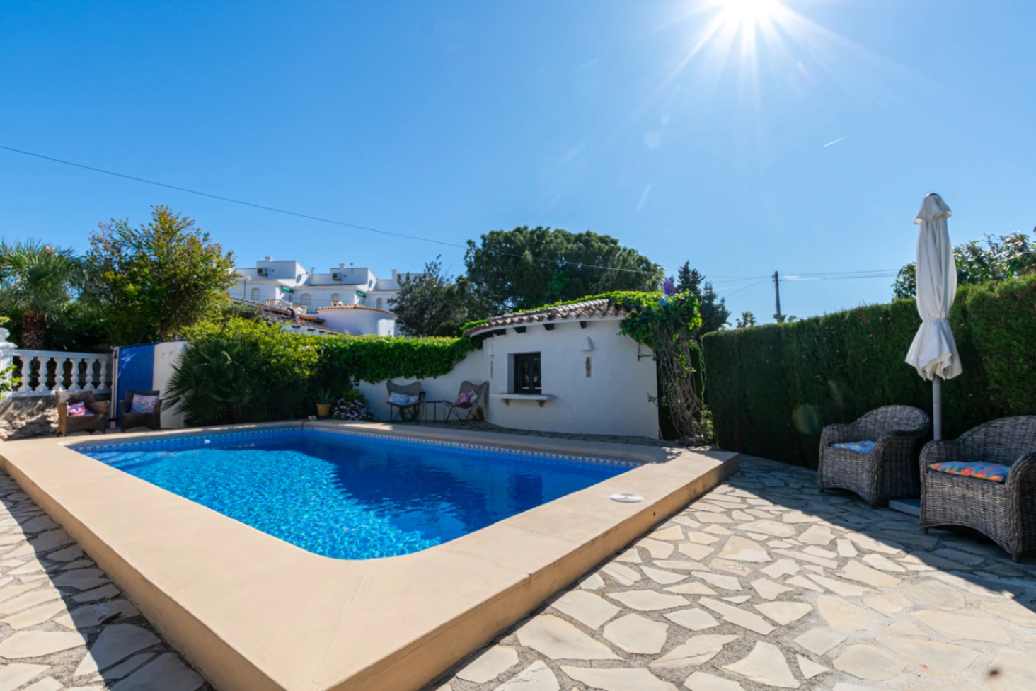 Bezaubernde mediterrane Villa in Sol Park, Moraira