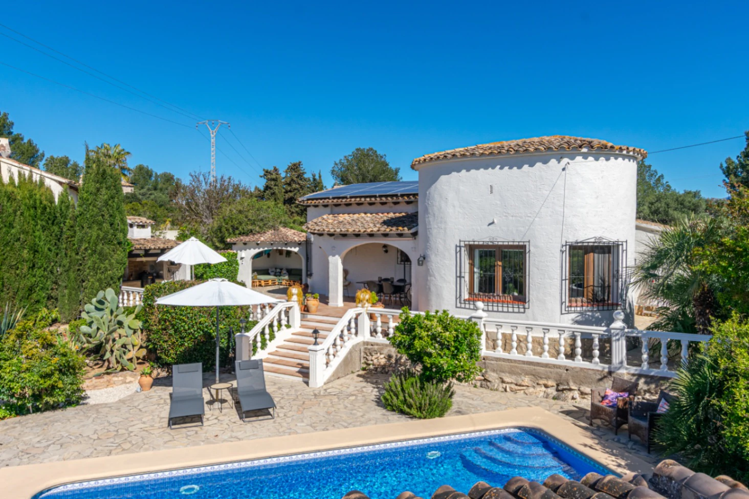 M40 - Encantadora Villa Mediterránea en Sol Park, Moraira