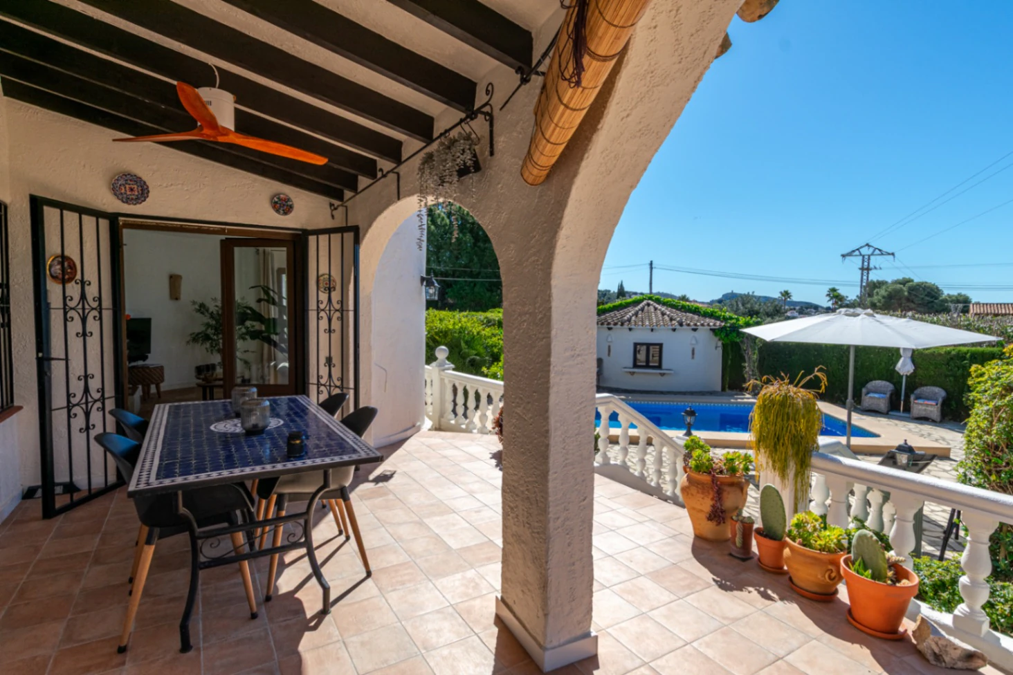 Bezaubernde mediterrane Villa in Sol Park, Moraira