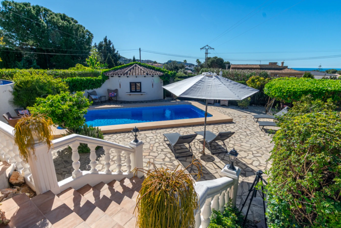 Bezaubernde mediterrane Villa in Sol Park, Moraira