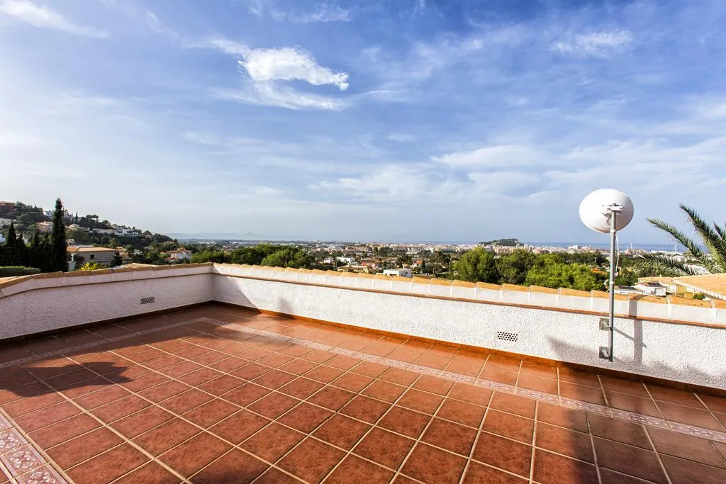 Villa con vistas al mar y al castillo, Dénia