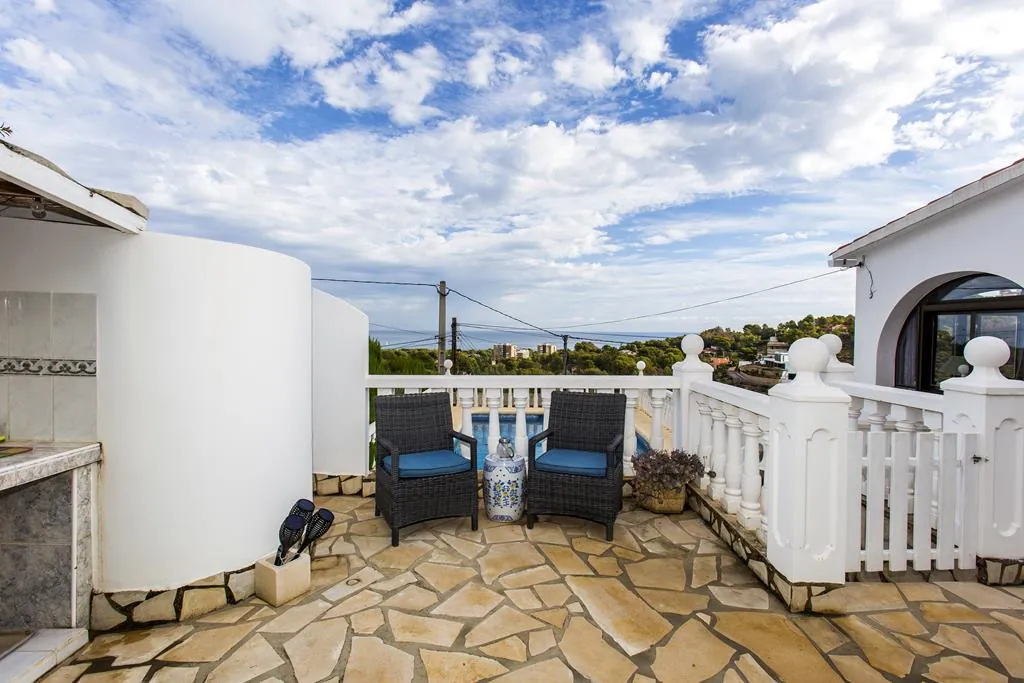 Villa con vistas al mar y en una sola planta en zona Florida, Dénia