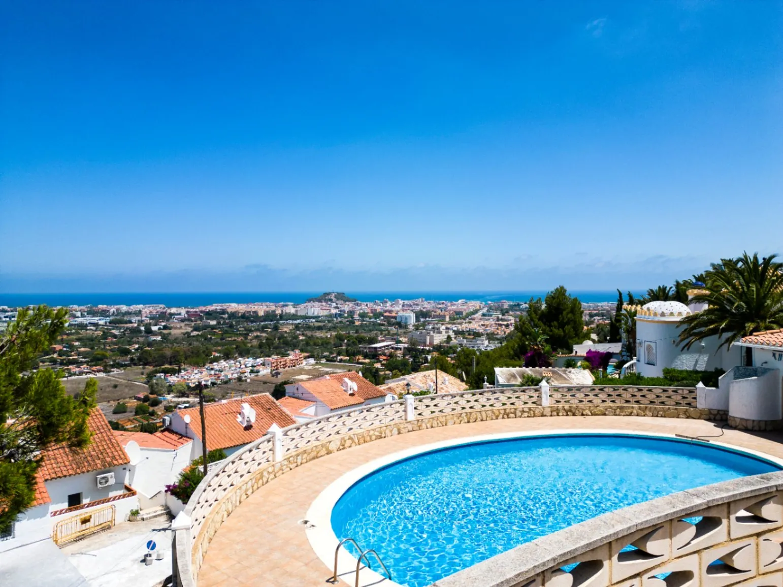 Villa con vistas abiertas al mar, Marquesa, Dénia