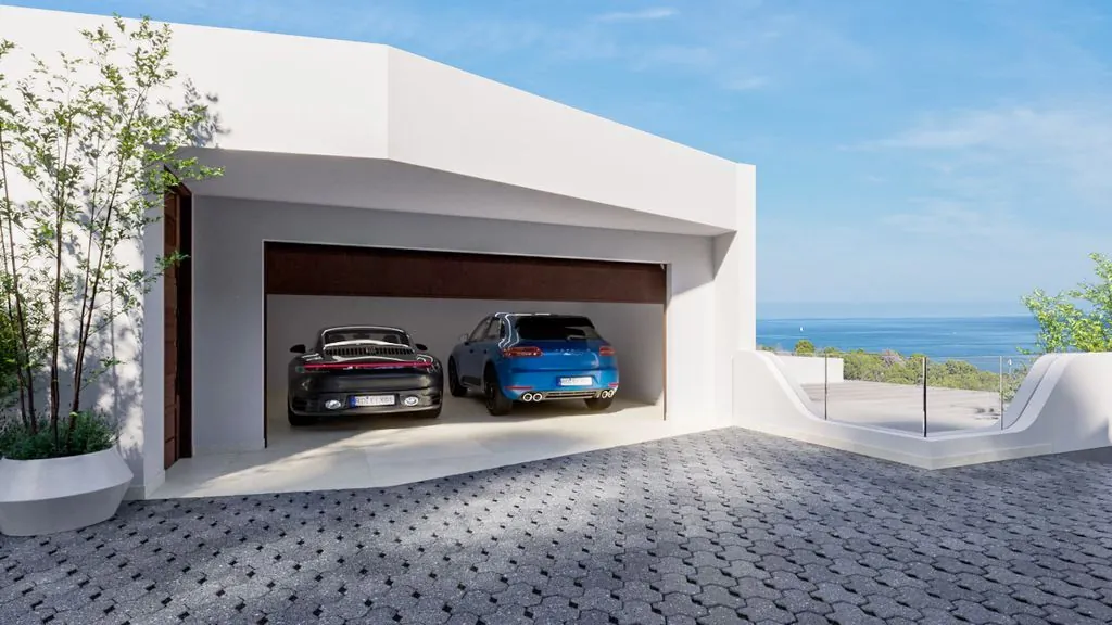 Parcela en Dénia, Las Rotas, con licencia de obra y proyecto para villa moderna