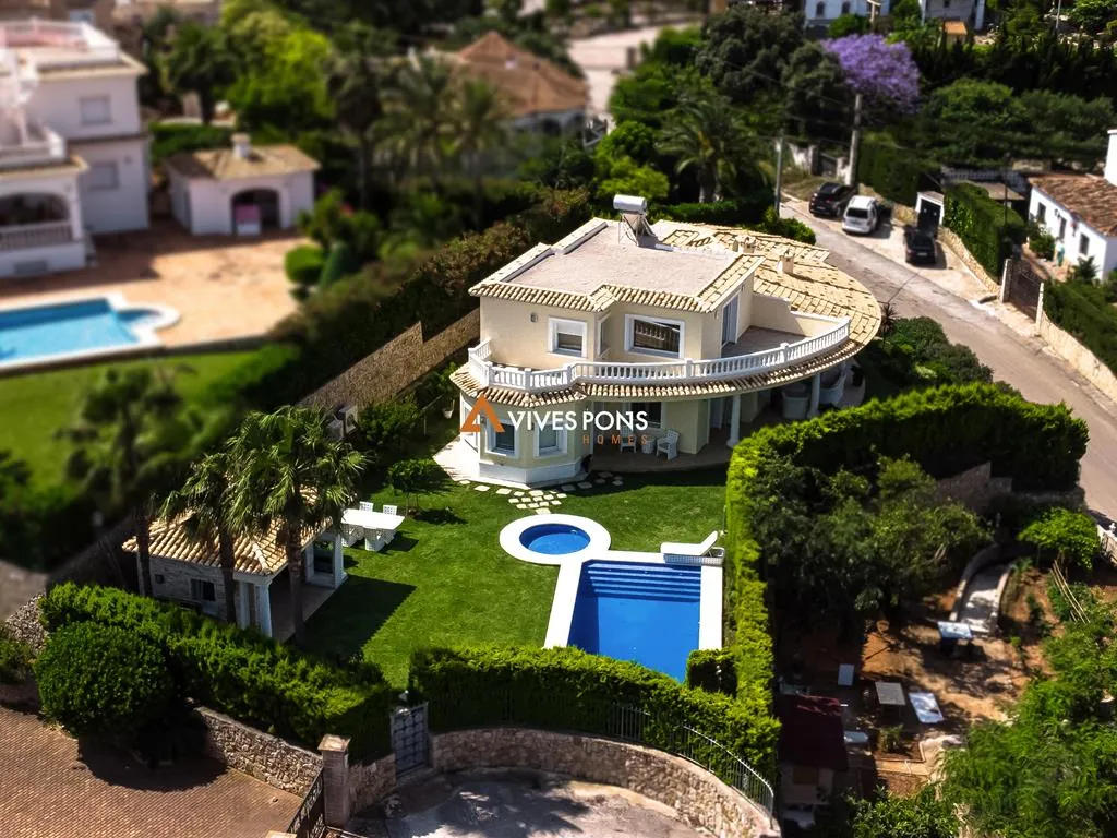 Villa con vistas al mar en Dénia