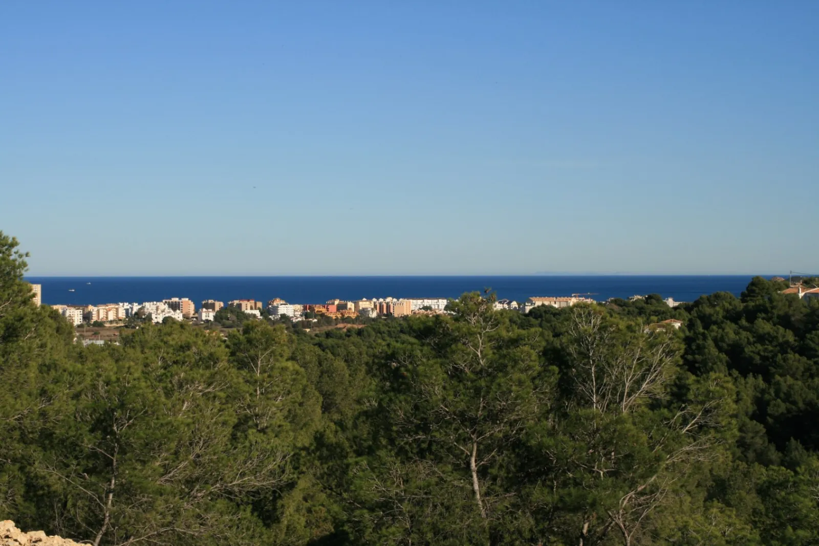 Parcela edificables con vistas al mar en venta en Cansalades Javea