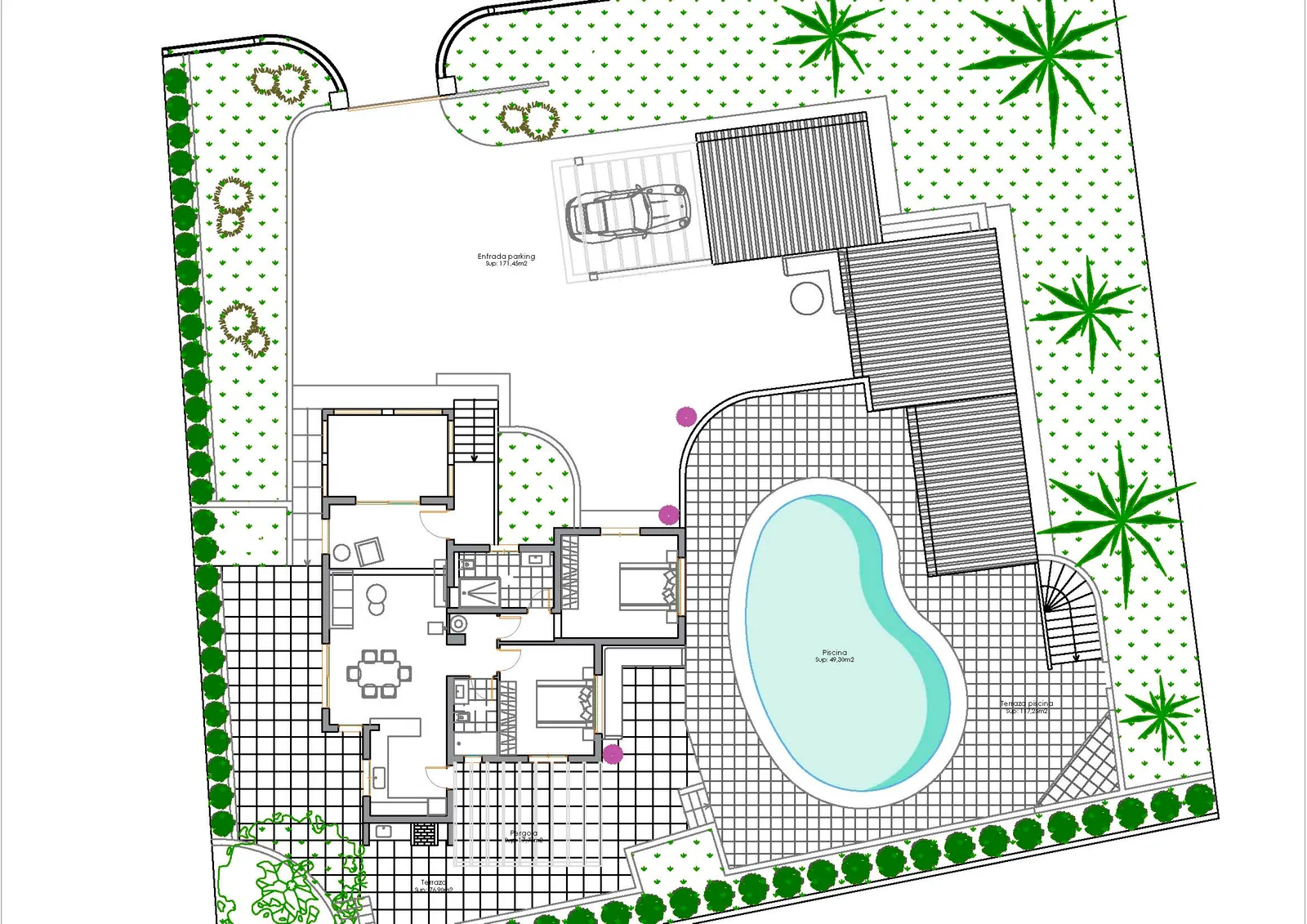Villa con apartamento independiente, reforma integral, a 1,5 km de la Marineta Cassiana, Dénia