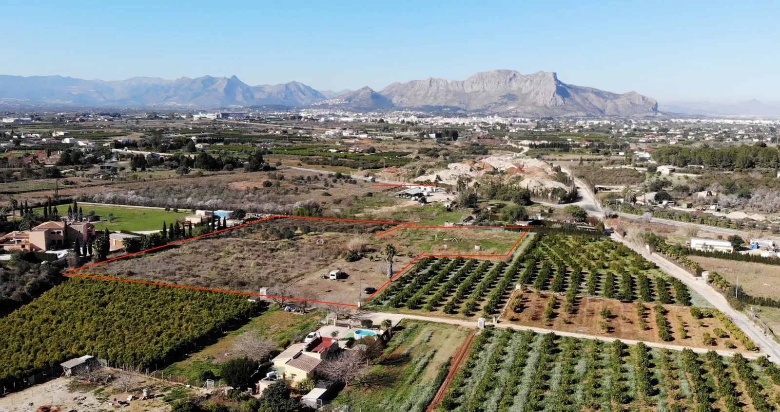 Parcela en Venta en Zona Golf Pedreguer