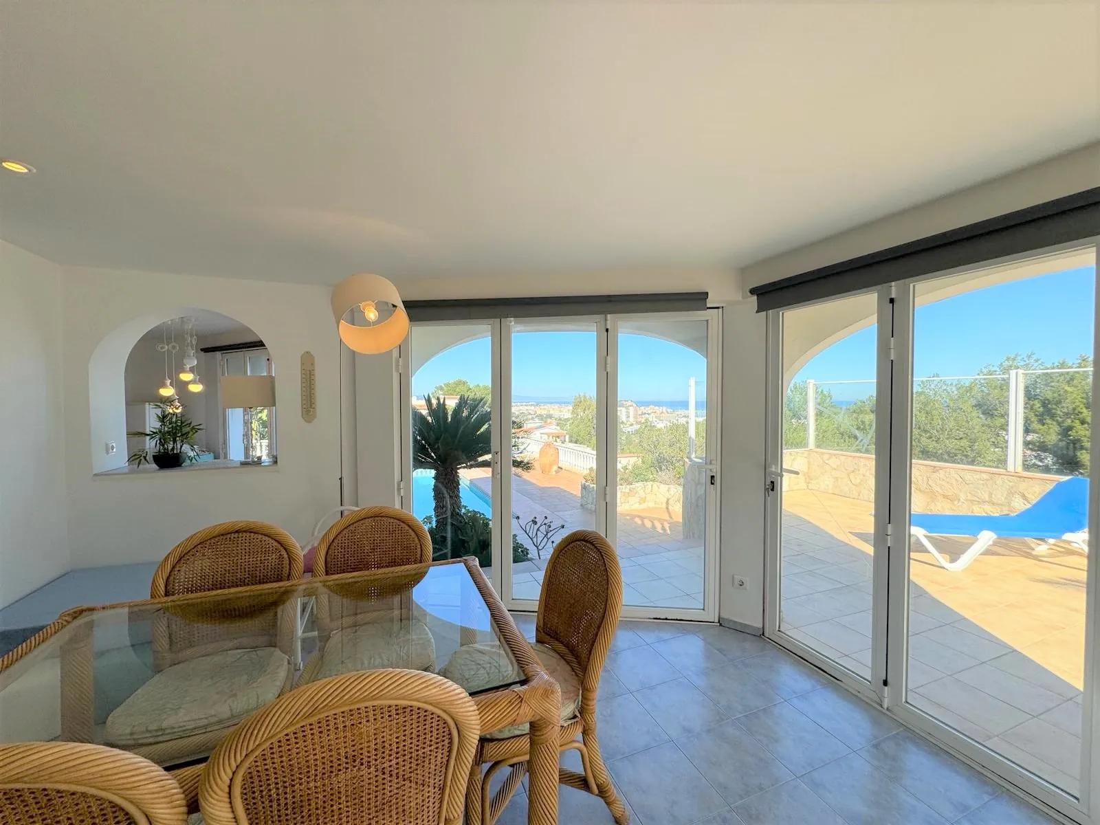 Erdgeschoss eines freistehenden Hauses, mit Meerblick, Dénia