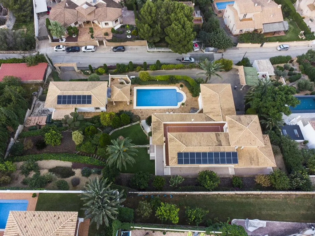 Villa con vistas al mar y al castillo, Dénia