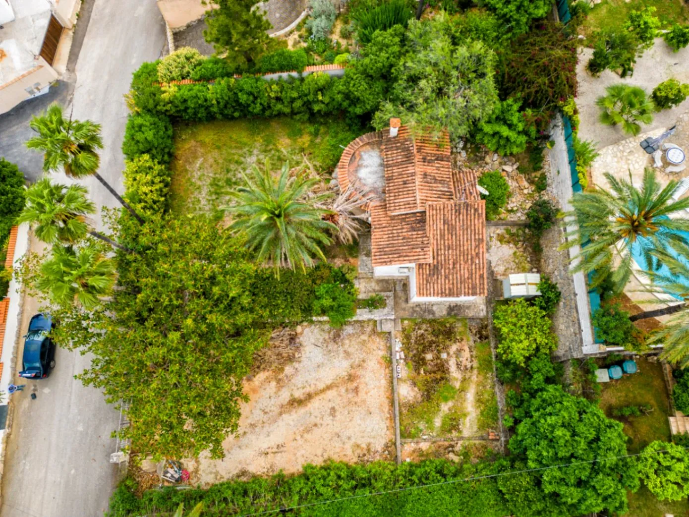 Villa en venta para reformar en Corral de Calafat, Dénia