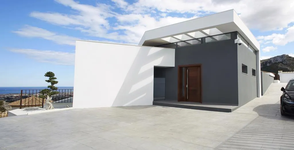 Moderne villa gebouwd door Vives Pons met uitzicht op zee in Dénia