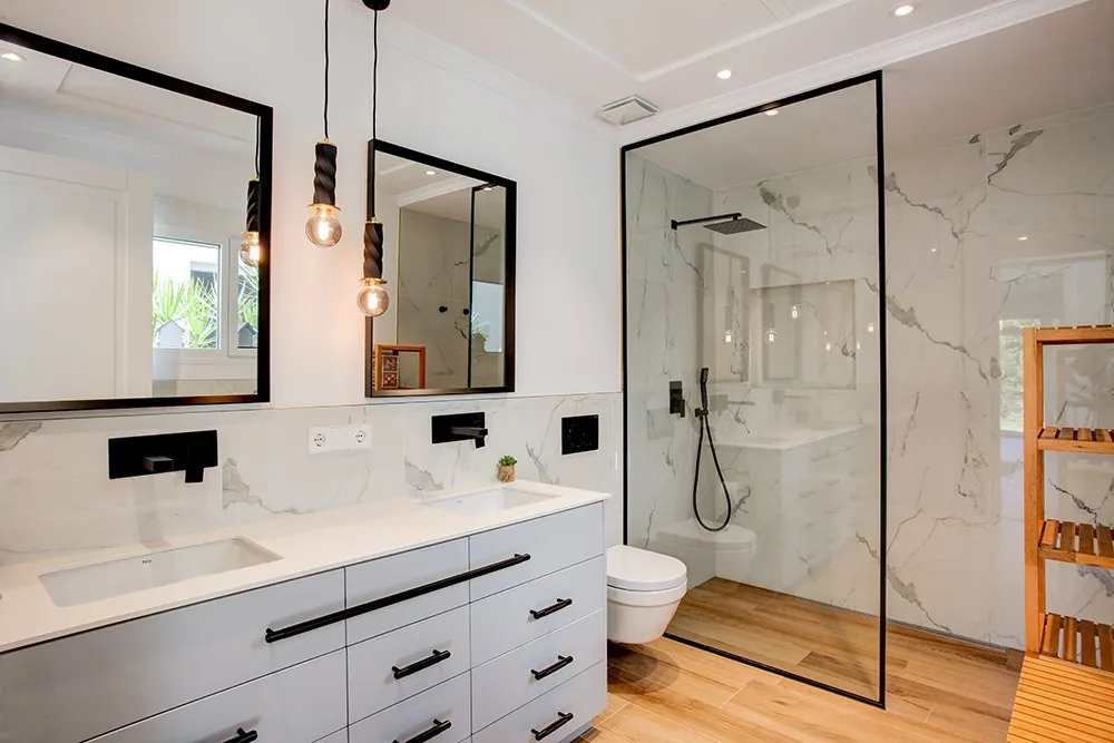 Villa moderna construida por Vives Pons Homes