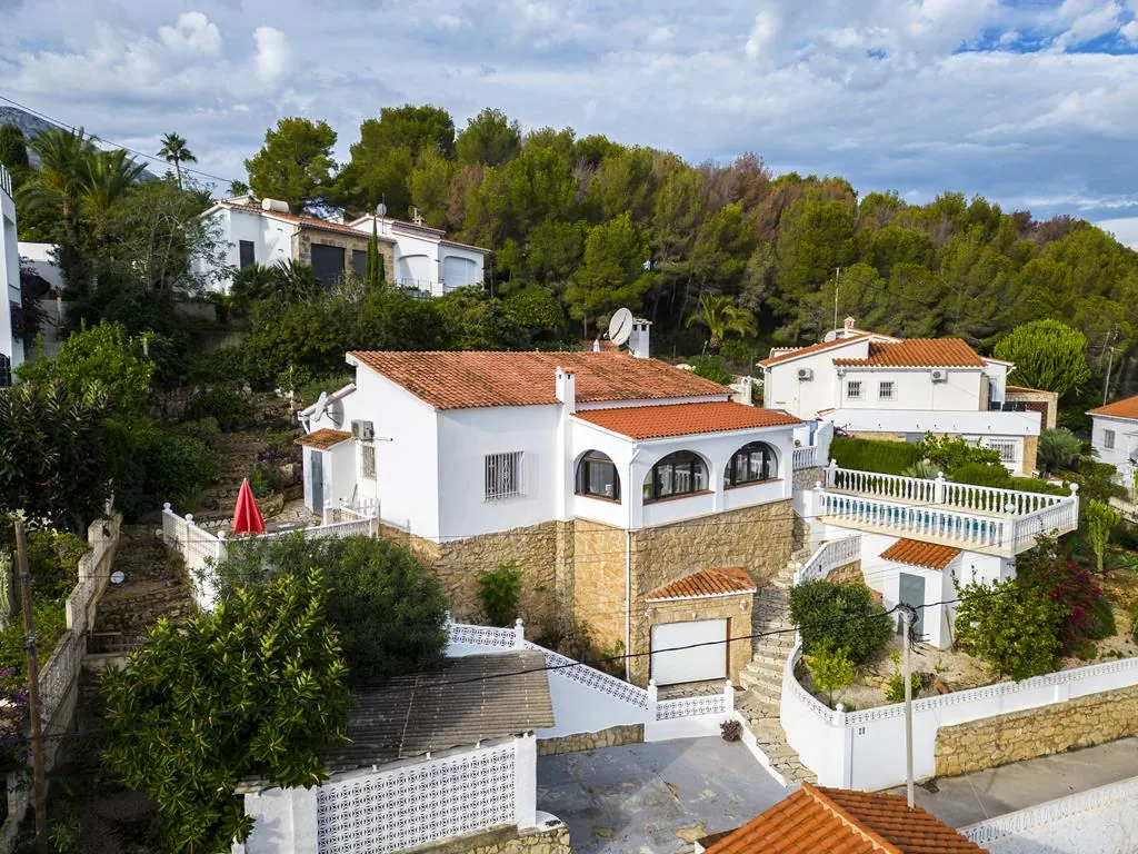 Villa con vistas al mar y en una sola planta en zona Florida, Dénia