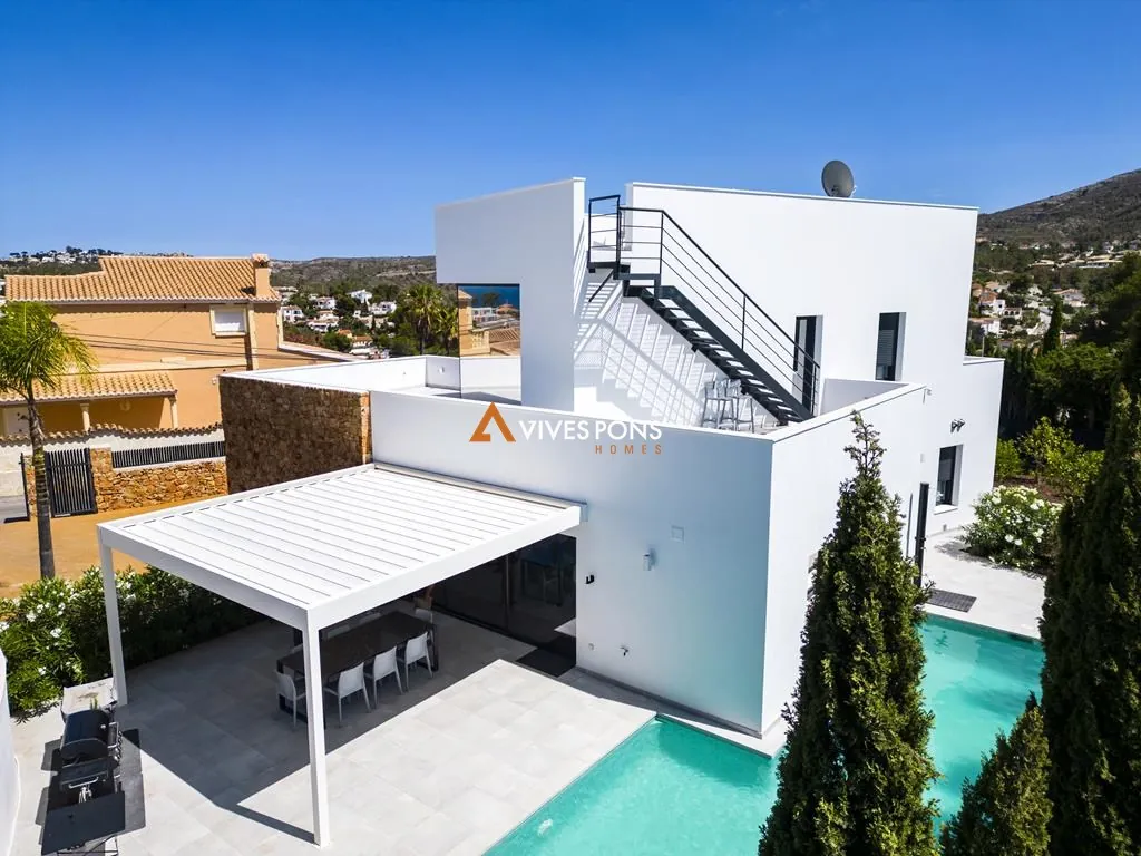 Villa moderna a solo 2,5 km de la Marineta Cassiana, Dénia