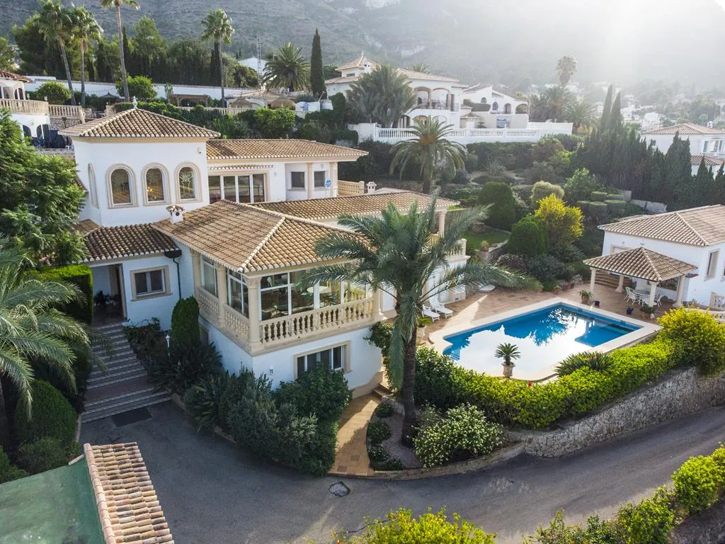 Villa con vistas al mar y al castillo, Dénia