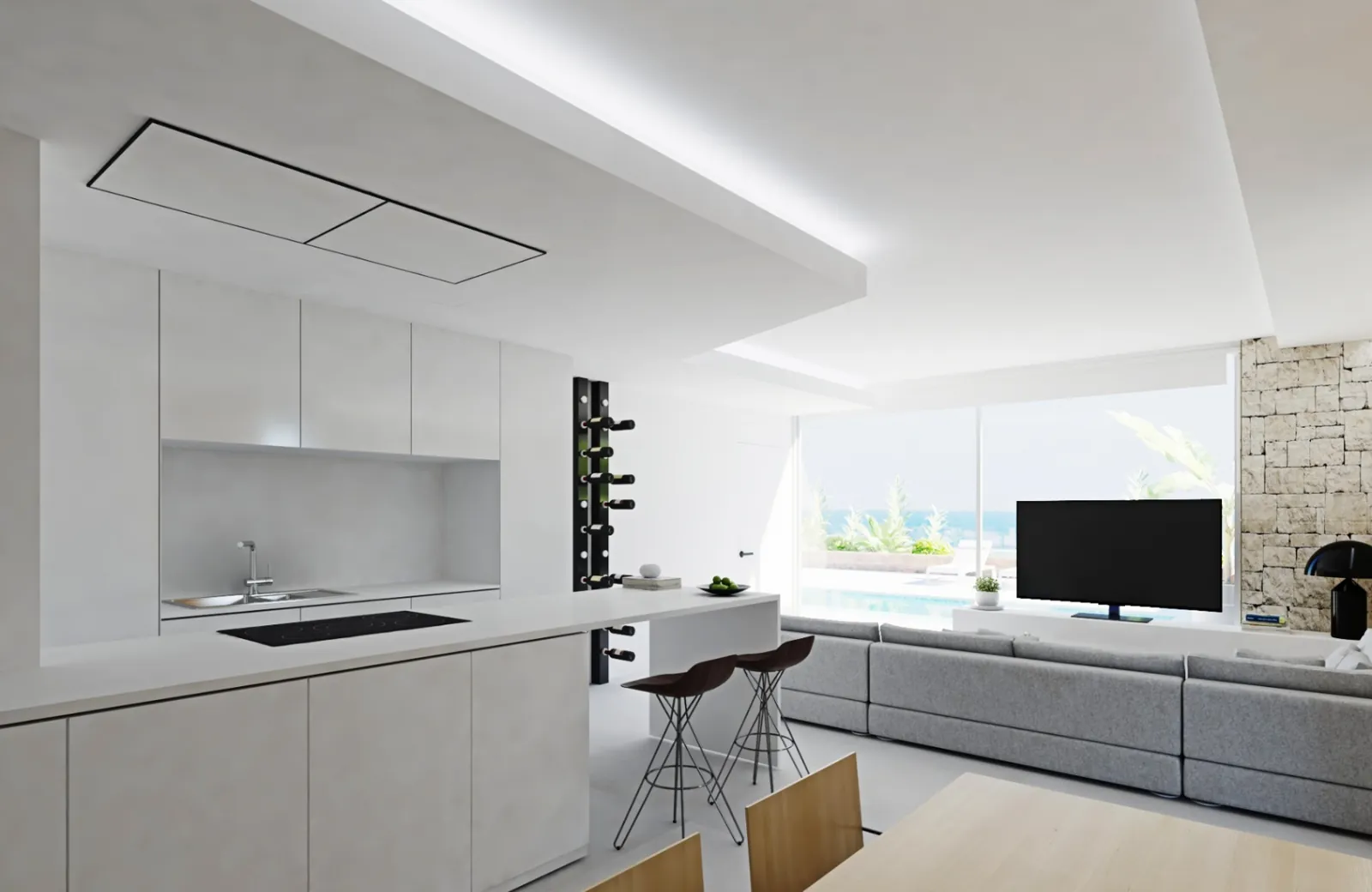 Villas Adosadas Exclusivas con Piscinas Privadas en Bahía Mascarat, Altea