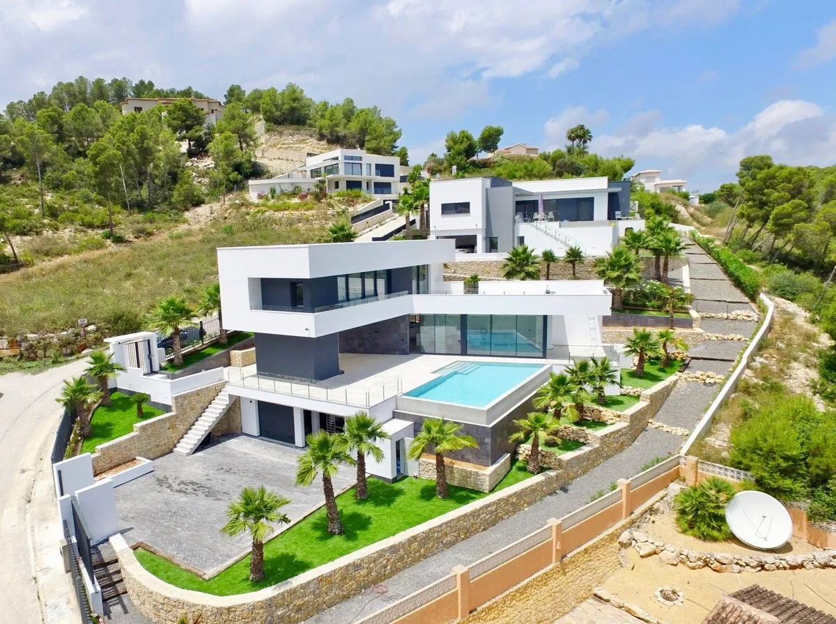 Chalet obra nueva en venta en Cansalades Javea, Costa Blanca