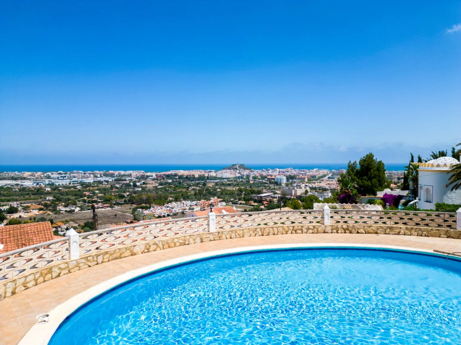 Villa con vistas abiertas al mar, Marquesa, Dénia