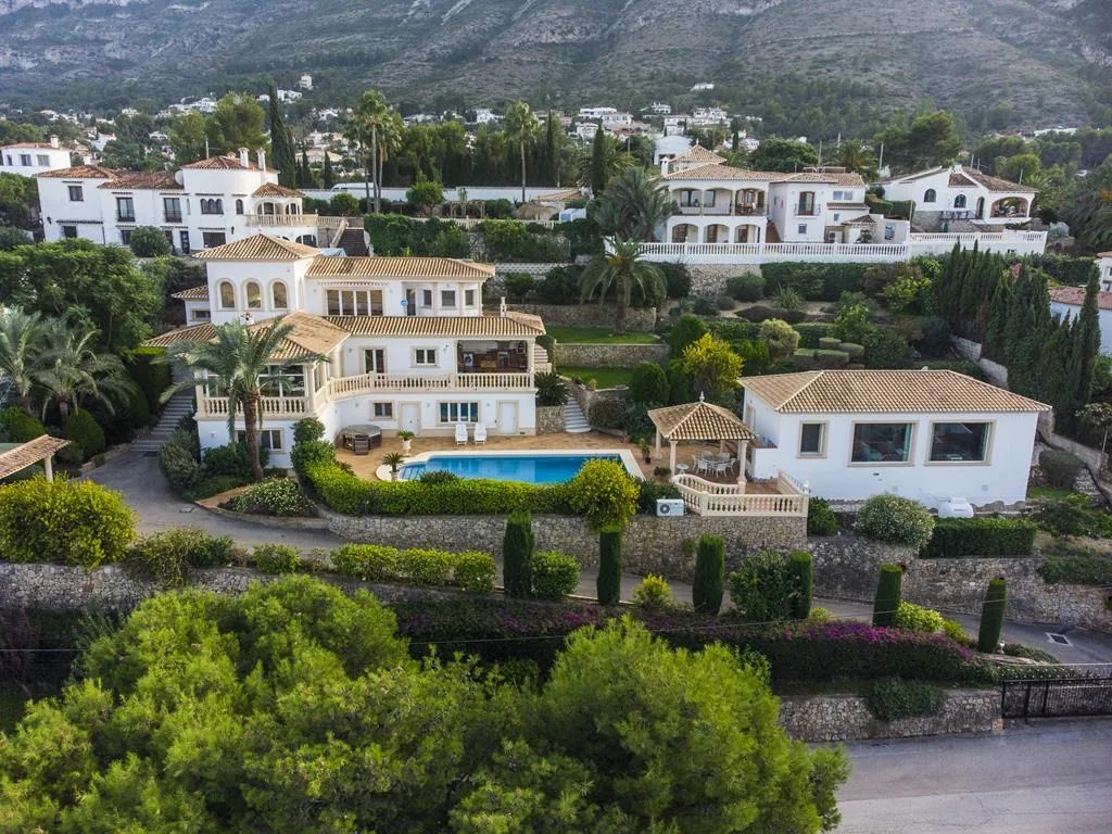 Villa con vistas al mar y al castillo, Dénia